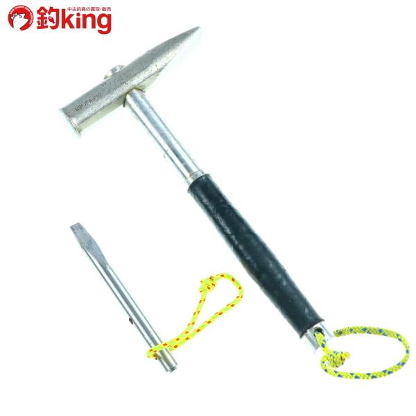 イシダイキングチタンハンマー チタンハーケン付/M662S : 釣king