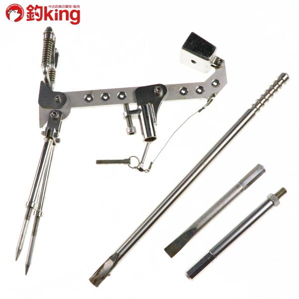 昌栄 クエ アラ用 竿受 海覇 アンカー用 打ち込み用シャフト 45cm