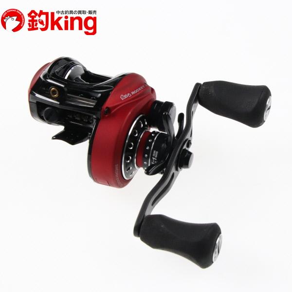 Abu Garcia アブガルシア レボ 4 ロケット 左/S231M 極上品 ブラック 