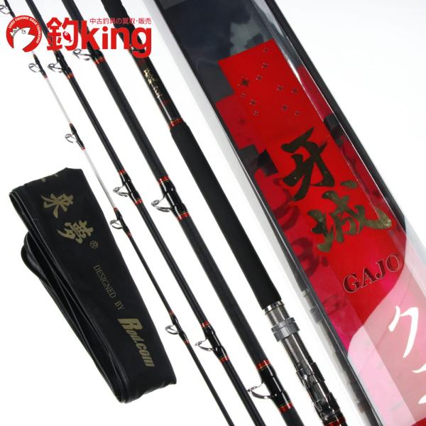 新品ロッド コム 牙城クエ 480M くえ竿 底物竿 アラ竿　石鯛竿 ロッドコム 牙城 クエ 480H /Q315200 石鯛 イシダイ 口白 アラ モロコ