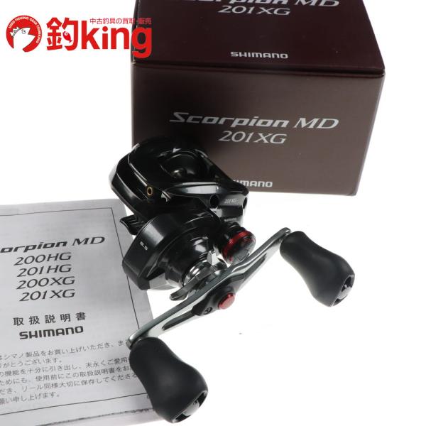 シマノ（SHIMANO） 24 スコーピオン MD 201XG /D158M 未使用 ブラック