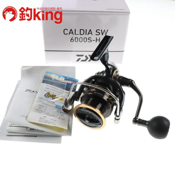 ダイワ 22 カルディアSW 6000S-H /G063M 美品 太刀魚 タチウオ