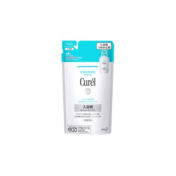 花王 キュレル 入浴剤 つめかえ用 (360mL) 詰め替え用 約12回分 curel　【医薬部外品】　【乾燥】【入浴剤CP】【秋】【保湿】【あったかグッズ】