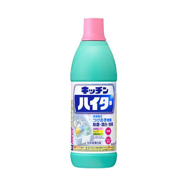 他サイト： 花王　キッチンハイター　小　(600mL)　塩素系台所用漂白剤の商品画像