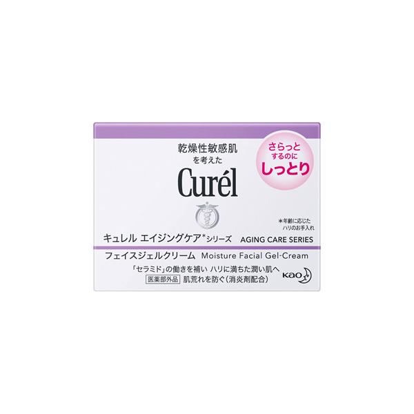 花王 キュレル エイジングケアシリーズ フェイスジェルクリーム しっとり (40g) フェイスクリーム curel 医薬部外品