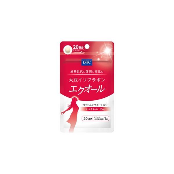 DHC - 【DHC】大豆イソフラボン エクオール 20粒20日分×4袋 Amazon | DHC 健康食品相談室 DHC 大豆イソフラボン エクオール