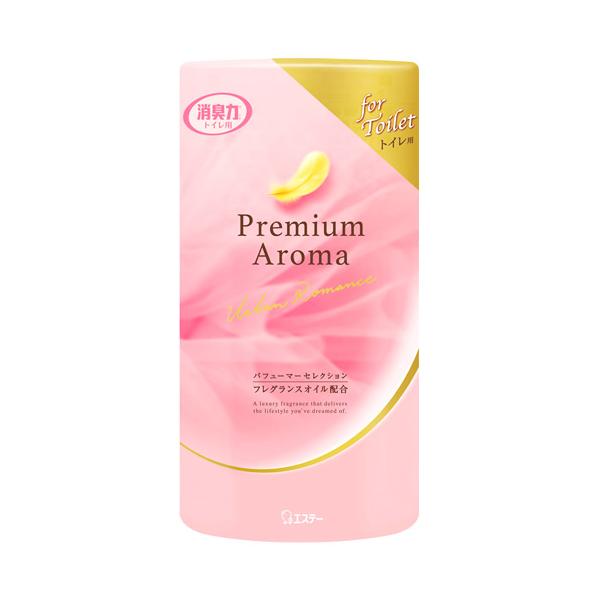 エステー トイレの消臭力 プレミアムアロマ アーバンロマンス (400mL) Premium Aroma トイレ用 消臭・芳香剤　JANコード：4901070128204