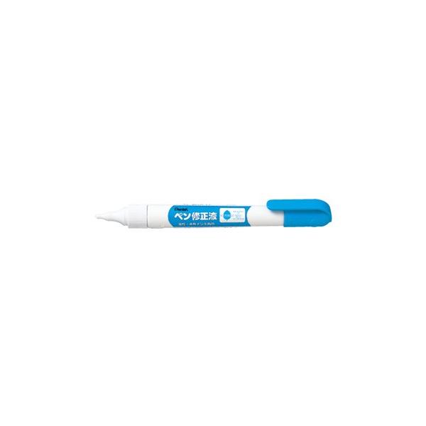 ぺんてる ペン修正液 油性・水性インキ両用 XEZL21-W (1本) 修正ペン