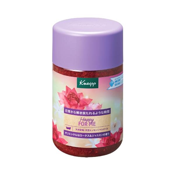 他サイト： ドイツ製バスソルト KNEIPP クナイプ バスソルト ハッピーフォーミー ロータス＆ジャスミンの香り (850g) 入浴剤の商品画像