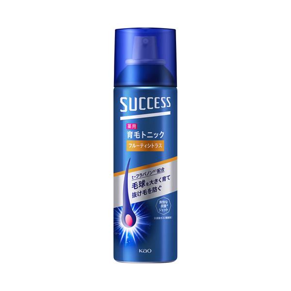 他サイト： 花王 サクセス 薬用育毛トニック フルーティシトラス (180g) メンズ育毛剤　医薬部外品の商品画像