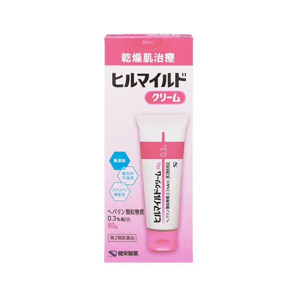 他サイト： 【第2類医薬品】健栄製薬 ヒルマイルドクリーム (60g) 乾燥肌治療薬の商品画像
