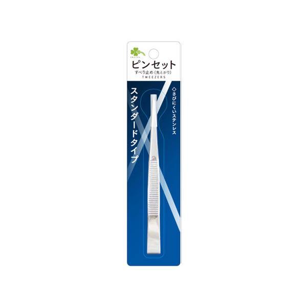 貝印 くらしリズム ピンセット すべり止め 先とがり 553LY-0533