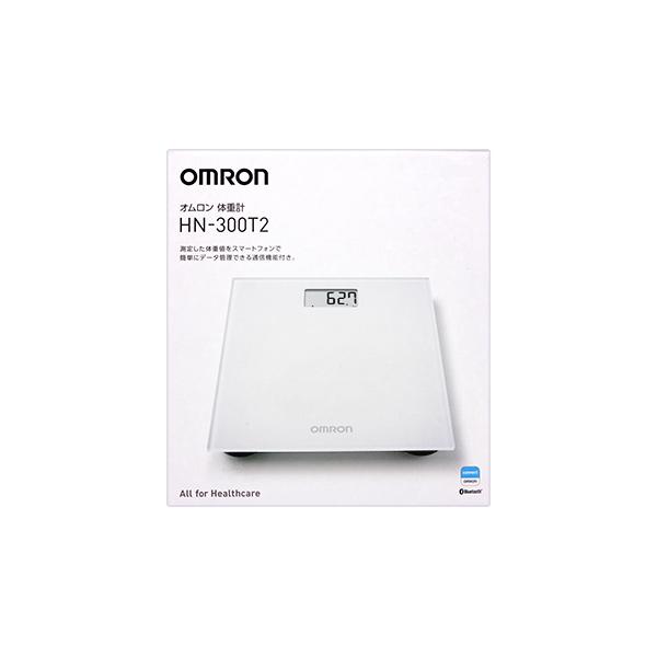 オムロン 体重計 HN-300T2-JTW ホワイト (1台) スマホ連動 オムロン 体重計 HN-300T2-JTW ホワイト (1台) スマホ連動