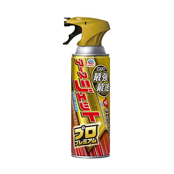 アース製薬 アースジェット プロプレミアム (450mL)  【防除用医薬部外品】 ゴキブリ トコジラミ 蚊 駆除 殺虫剤 スプレー 対策 退治 室内