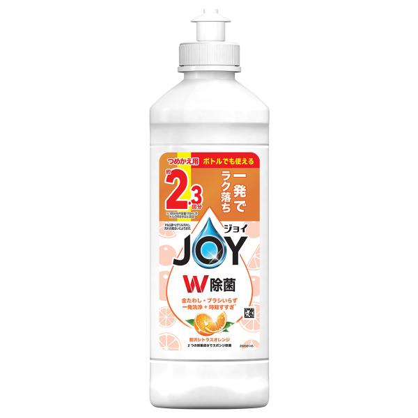 他サイト： P&amp;G 除菌ジョイ コンパクト 贅沢シトラスオレンジの香り キャップ付き つめかえ用 (300mL) 詰め替え用 食器用洗剤　P＆Gの商品画像