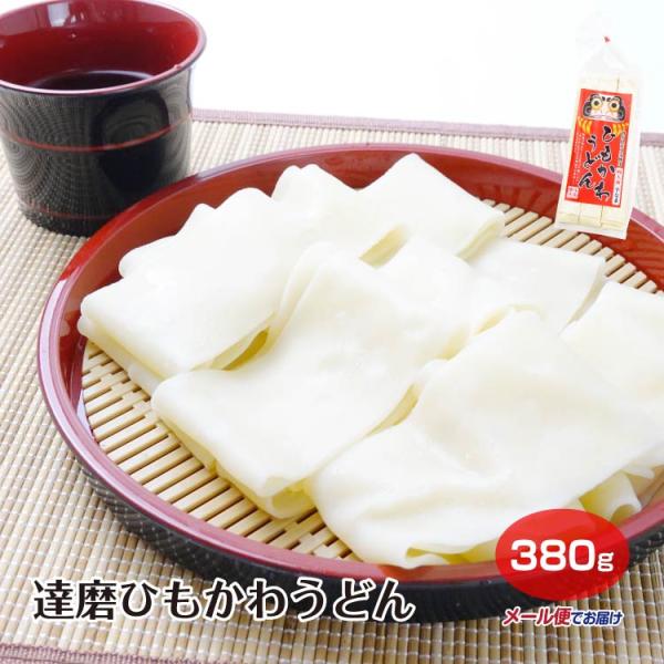 達磨ひもかわうどん380ｇ お土産 【メール便】