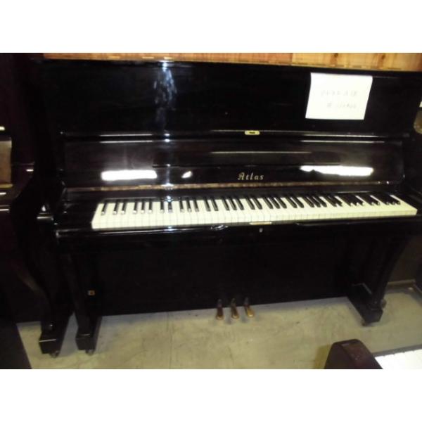 1982年製　Atlas アップライトピアノ 黒 ☆45773【アップライトピアノ】ATLAS FA60B 送料・送料・調律代
