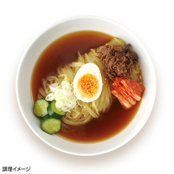 時間をかけて完成させたオリジナル生麺。濃厚な風味と深いコクの牛スープ。これまで「焼肉店のサイドメニュー」であった冷麺を「お食事として十分ご満足いただけるメインメニューの麺料理」にランクアップさせた、冷麺専門店のプレミアムな盛岡冷麺です。●商...