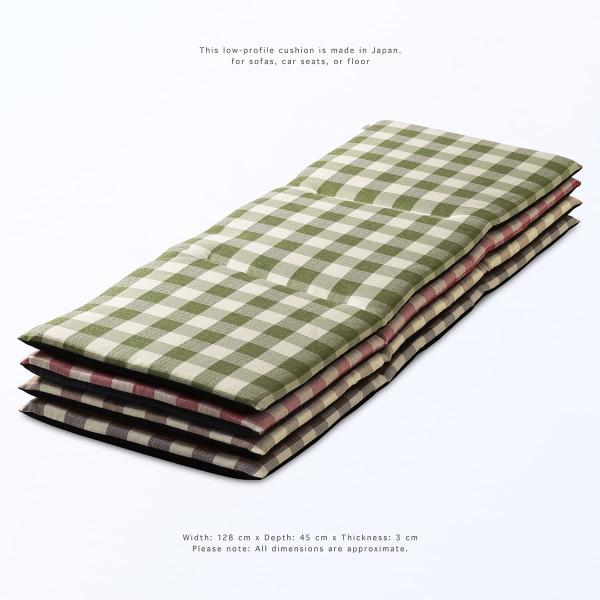 フリーシートクッション ナチュラルチェック ツルショウ 通販 Yahoo ショッピング