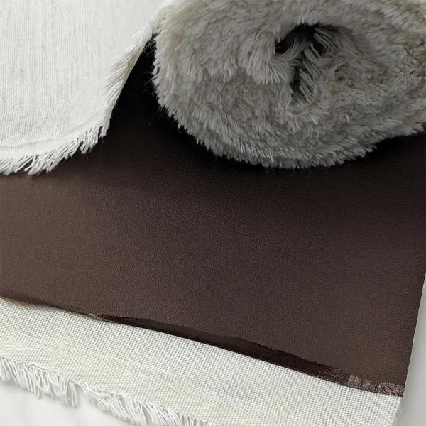 Yourelia様確認用　生地合わせ 合皮生地 R-24 ブラウン 焦茶色 切り売り 裏布地 競技用自動車内装等
