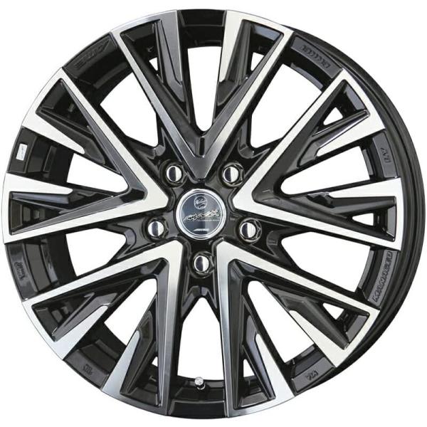 n_新品未使用展示品 6.5J-16 +38 5H 114 SMACK LEGINA KYOHO 4本セット