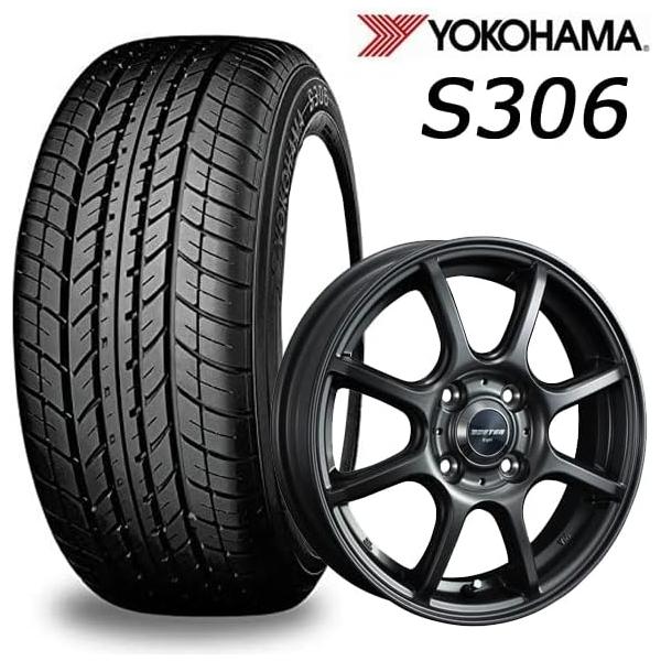 【3364】22年 155/65R13 ヨコハマ S306 塗装ホイール ライフ Yahoo!オークション - ライフ等に ヨコハマ S306 155/65R13 汎用