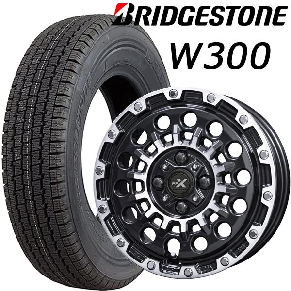 BRIDGESTONE n_スタッドレスタイヤ アルミホイール4本セット