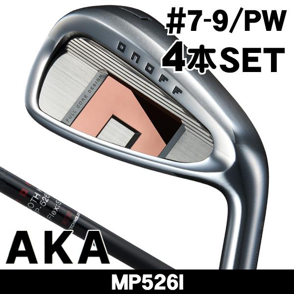 オノフKURO2026アイアンセット KURO（オノフ） オノフ 2026 ONOFF AKA アイアン 4本セット (#7/#8/#9