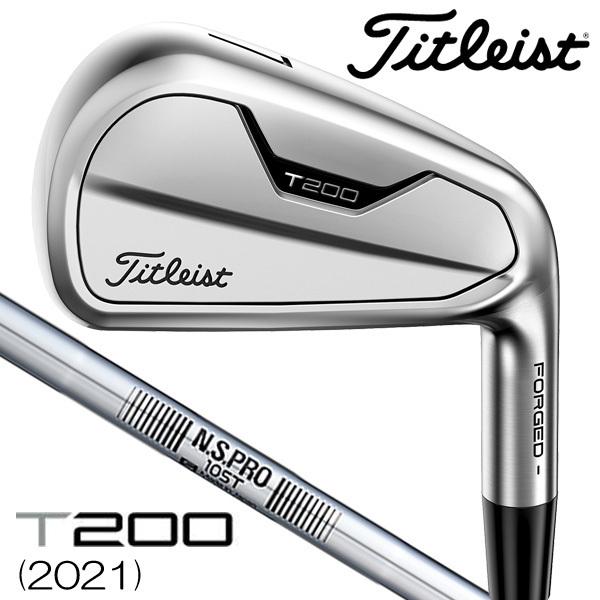 タイトリスト 2021 T200 N.S.PRO105T スチール アイアン単品 右 
