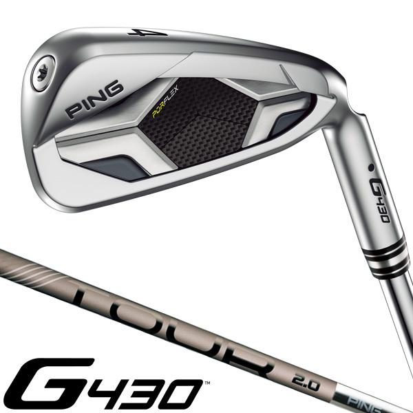 PING ピン G430 アイアン単品 TOUR 2.0 CHROME カーボン 右用 : つるや 