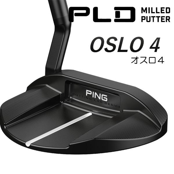 PING（ピン） PLDミルドパター オスロ4 マットブラック PP58ミット