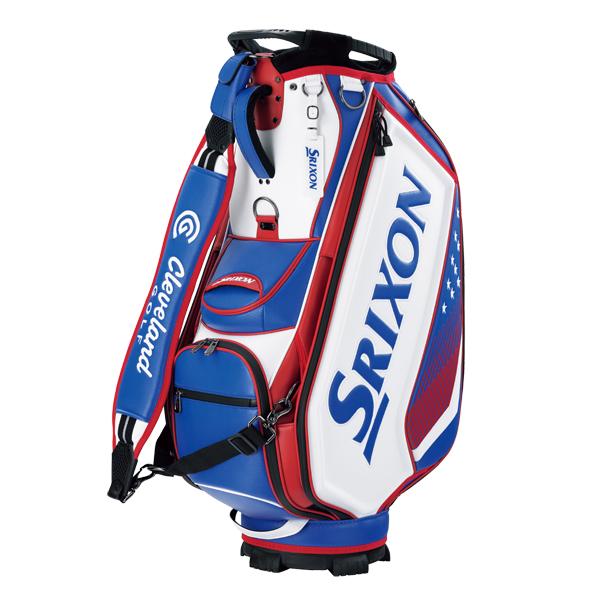【美品・ゴルフクラブ付属】スリクソン キャディーバッグ　GGC-S143 ダンロップスポーツ、「スリクソン Z シリーズ」ゴルフクラブに合わせ