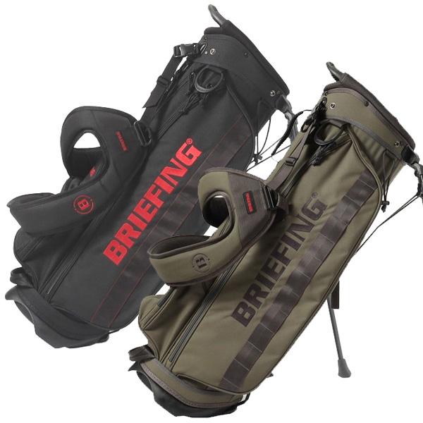 新品 ブリーフィング BRG231D07 CR-4 キャディバッグ カーキ BRIEFING（ブリーフィング） BRG231D07 CR4 スタンド キャディバッグ