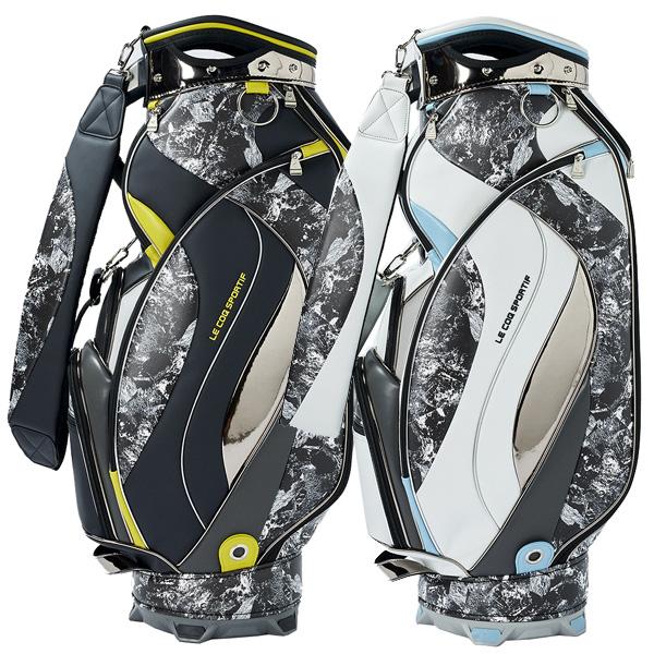 le coq sportif - ほぼ未使用❗️キャディバッグ　ルコック　リジューム　グラフィックプリント柄 le coq sportif GOLF ルコック QQBUJJ00 リジューム