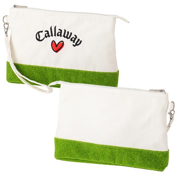 新品 未使用 キャロウェイ ラブキャロウェイ クラッチバッグ Shibaful Callaway（キャロウェイ） レディス／女性用 キャロウェイ×シバフル