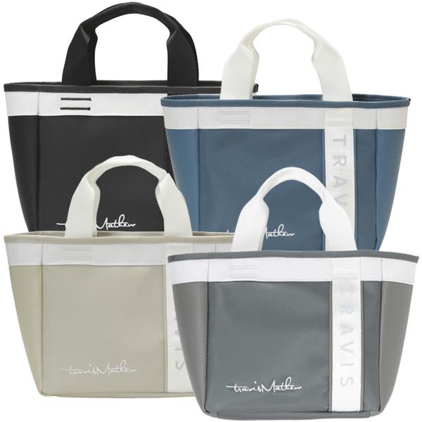 新品】travisMathew トートバッグ グレー/ホワイト トラヴィスマシュー