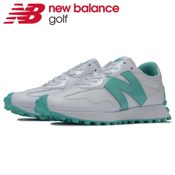 未使用 23cm D ニューバランスゴルフシューズ WGS327AC ホワイト New Balance Golf（ニューバランスゴルフ） レディース ニューバランス