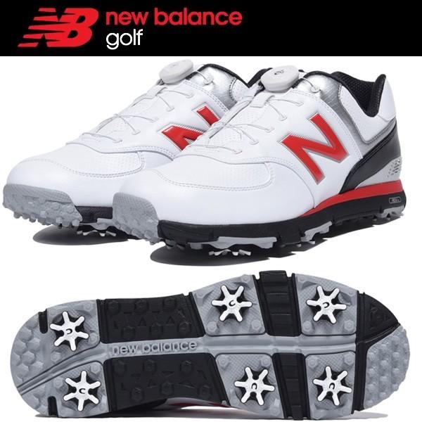 ニューバランス ｍｇｂ５７４ ｗｒ ホワイト レッド Newbalance Golf ゴルフシューズ つるやゴルフ 通販 Paypayモール