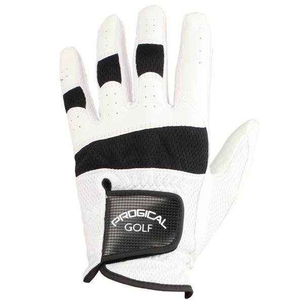 合成皮革と手の甲にストレッチ素材、手のひらにはあて布を組み合わせた、耐久性に優れたお買い得なゴルフ手袋です。快適なストレッチ素材が手にフィットし、快適さと耐久性を兼ね備えたモデルです。