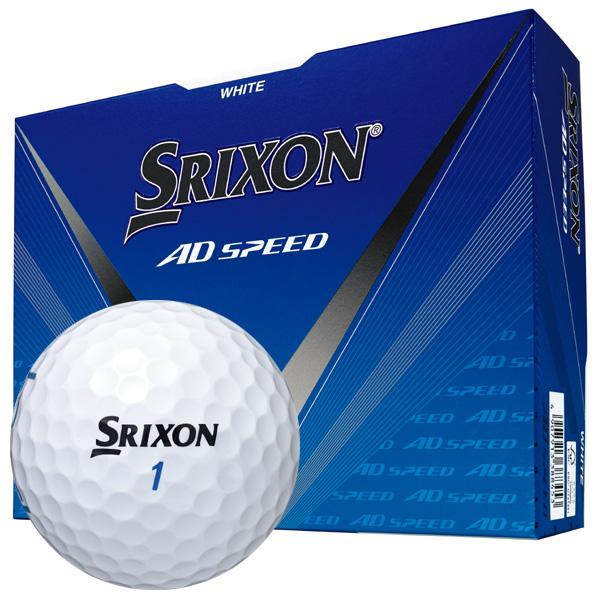 SRIXON スリクソン 2024 ADスピード ゴルフボール ホワイト 1ダース