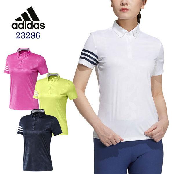ゴルフ マークダウン レディース 女性用 アディダス 半袖ボタンダウンポロシャツ ２３２８６ つるやゴルフ 通販 Paypayモール