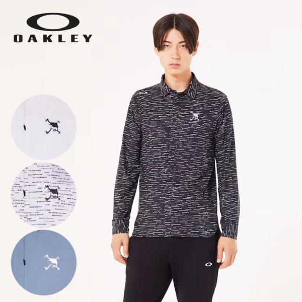OAKLEY（オークリー） ゴルフウエア SKULL DOBBY WV LS