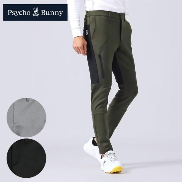 Psycho Bunny ブラックパンツ GOLF]ドビーストレッチ パンツ｜Psycho Bunny｜サイコバニー