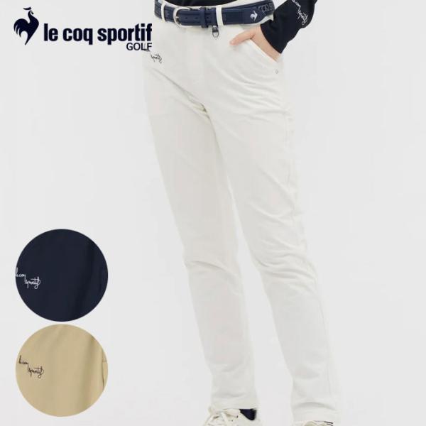 ■カラー 　ネイビー　／　ベージュ　／　ホワイト■素材 　ポリエステル93%×ポリウレタン7%■機能 　はっ水　／　2WAYストレッチ　／　保温ゴルフ　／　ウエア　／　レディース　／　女　／　新品　／　パンツ　／　ロング