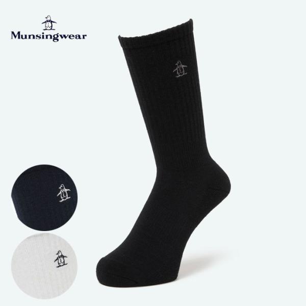 ゴルフウエア メンズ マンシング クルー丈ギフトボックス入りワンポイントソックス 春 夏 26SS