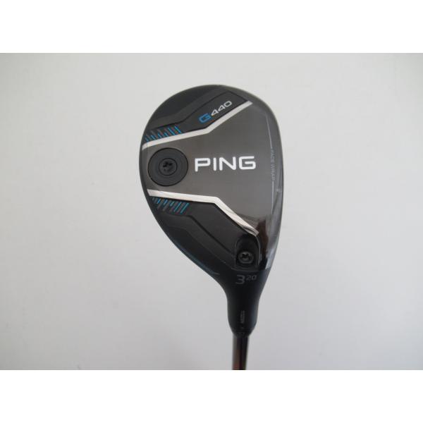 PING G440 ハイブリッド 3U 20度 【ラウンド未使用品】 G440 ハイブリッドユーティリティ PING TOUR 2.0 BLACK 90