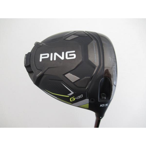 美品PING G430 LST 10.5度TOUR2.0 65S（シャフト未使用 PING ピン G430 LST ドライバー TOUR 2.0 BLACK 65 右用