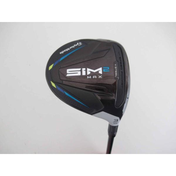 TaylorMade - 新品未使用 テーラメイドSIM2MAX 3番フェアウェイウッドテンセイブルーSR TaylorMade 中古 右用 テーラーメイド SIM2 MAX フェアウェイ