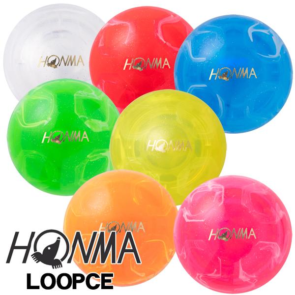 パークゴルフ ボール 本間ゴルフ ループス PGA2301 パークゴルフ用ボール 1球 2023年モデル透明度の高い素材を使用しており、光が透けることで色がより鮮やかに見える仕様です。ボールには「無限大（∞）」のモチーフをマーブル柄であしら...