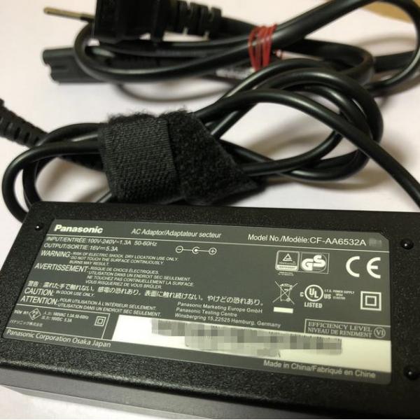 電源ユニット Panasonic CF-AA6532A M1 16V5.3A 85W パナソニック Panasonic レッツノート CF-FV/LV/SV専用 互換AC